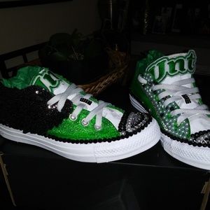 Customized Converse (UNT or Dallas Stars)